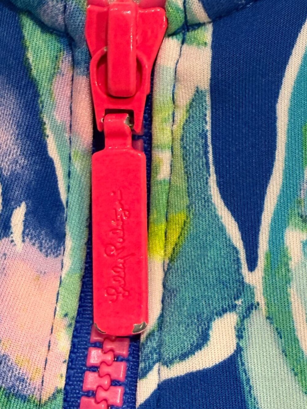 Lilly Pulitzer - XL - Luxletic - Multi Color - Bomber Jacket - GUC - RARE - Picture 3 of 4